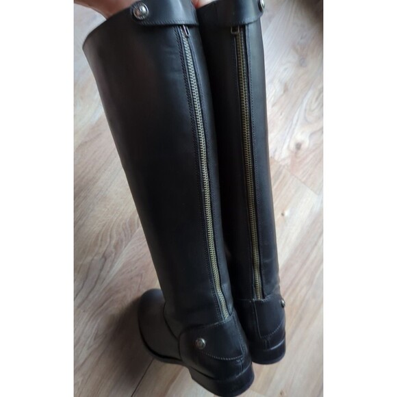 Frye Melissa Button Back Zip Tall Leather Riding Boots Womens 7 - Picture 5 of 13